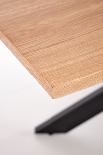 LEGARTO table natural oak/black