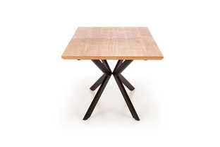LEGARTO table natural oak/black
