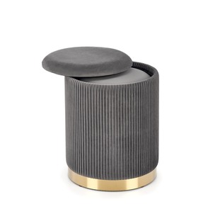 MONTY set of two stools: color: grey