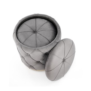POLLY set of two stools, color: grey