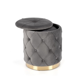 POLLY set of two stools, color: grey