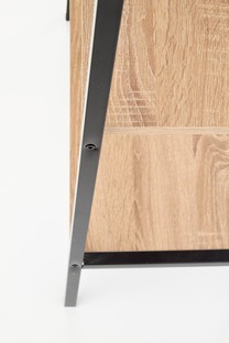 NARVIK REG2 czarny / dąb sonoma (1p=1szt)