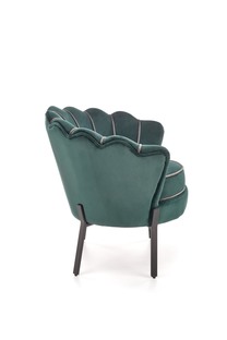 ANGELO leisure armchair dark green/ black