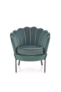 ANGELO leisure armchair dark green/ black