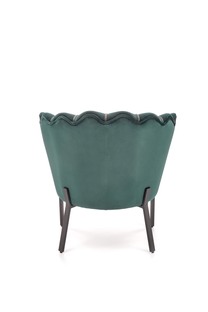 ANGELO leisure armchair dark green/ black
