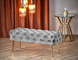 ATHENA bench color: grey / gold
