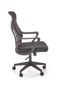SANTO swivel armchair, black
