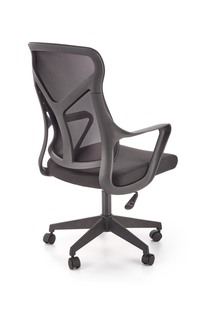 SANTO swivel armchair, black