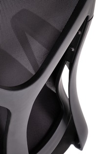 SANTO swivel armchair, black