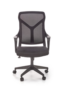SANTO swivel armchair, black