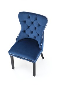 MIYA chair black/dark blue