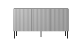 ASENSIO KM-1 chest, light grey / black