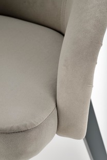 TOLEDO 2 chair, color: antracite / SOLO 265