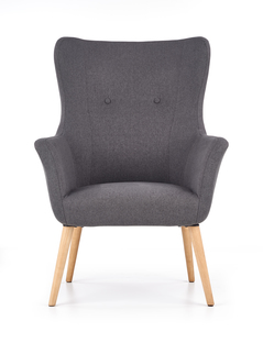 COTTO leisure chair, color: dark grey