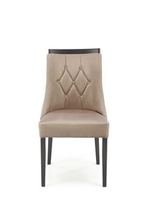 ROYAL krzesło czarny / tap: MONOLITH 09 (beżowy)