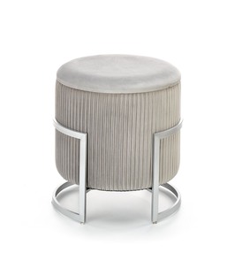 CRICKET pouffe color: light grey