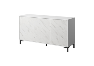 MARMO komoda KOM150/3D biały