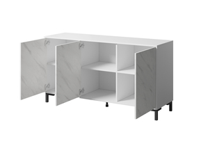MARMO komoda KOM150/3D biały