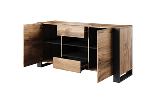 WOOD KOMODA WOTAN/ANTRACYT