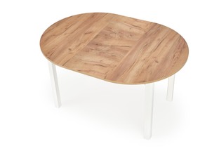 RINGO table, craft oak / white