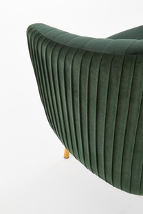 CROWN l. chair, color: dark green