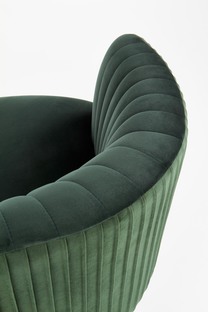 CROWN l. chair, color: dark green
