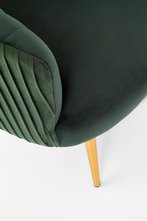 CROWN l. chair, color: dark green
