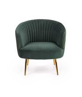 CROWN l. chair, color: dark green
