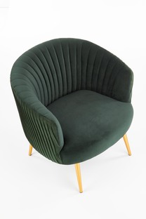 CROWN l. chair, color: dark green
