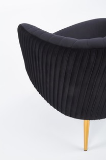 CRWON l. chair, color: black