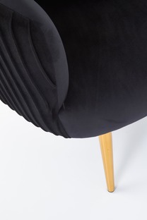 CRWON l. chair, color: black