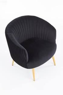 CRWON l. chair, color: black