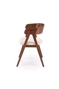 K562 chair, walnut / light beige