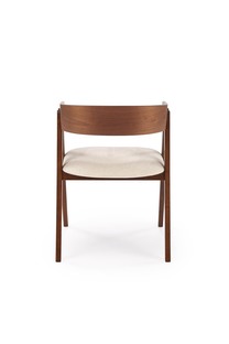 K562 chair, walnut / light beige