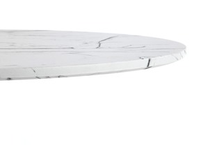 DENVER table, color: top - white marble, legs - white