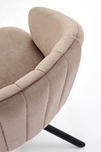 K533 chair, black / cappucino