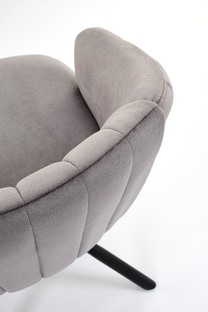 K533 chair, black / grey