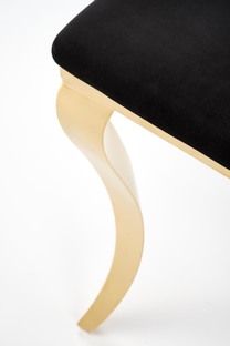 K556 chair, black / gold