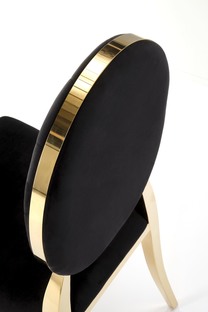 K556 chair, black / gold