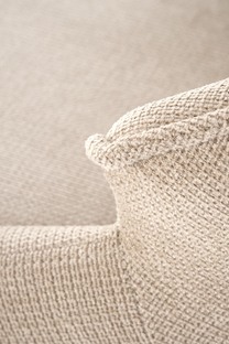 H122 hoker nogi - czarny, siedzisko - beżowy