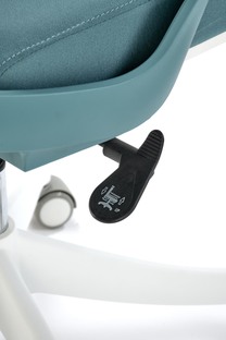 VESUVIO 2 office chair, turquoise / white