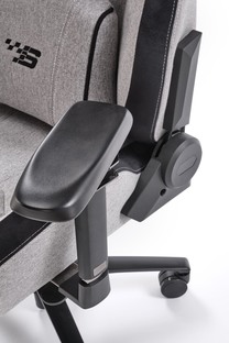 ALISTER office chair, grey / black