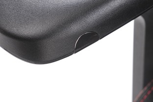 BALDUR office chair, d.grey / black