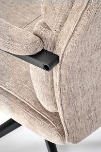 ADRIANO leisure chair color: beige #28