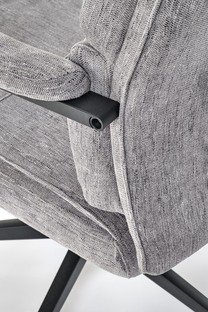 ADRIANO leisure chair color: grey #11