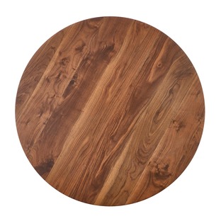 DOMENICO table walnut/gold