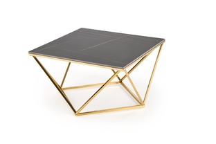 FELICIA coffe table, black marble / gold