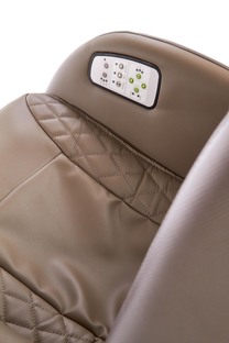 DOPIO massage chair, color: brown / beige