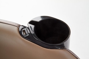 DOPIO massage chair, color: brown / beige