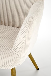 AMARO leisure chair, cream